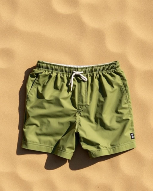 Shoreline Swim Trunks in olive